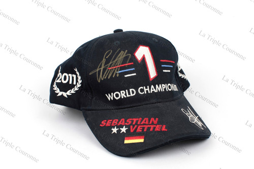 Sebastian vettel signed red - vettel,