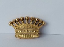 FEVE   "DOREES PIERRES PRECIEUSES 1998" - COURONNE METAL DORÉ