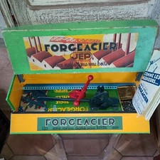 JEP forgeacier  boite carton Années 30 incomplet , Forge Acier jouet ancien