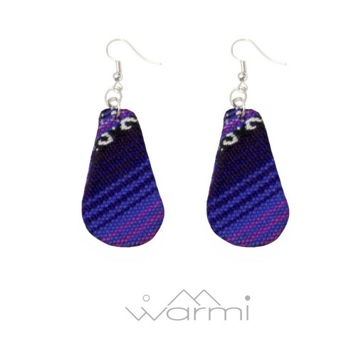 Purple geometric drop - purple,