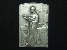 MEDAILLE PLAQUE en ARGENT 1er titre René BAUDICHON ASSOCIATION DES INSTITUTEURS