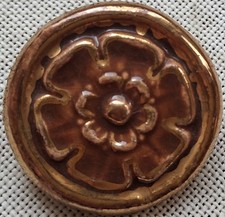 Bouton ancien céramique 30 mm