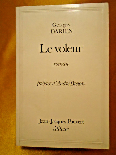 Georges darien voleur pref - voleur,