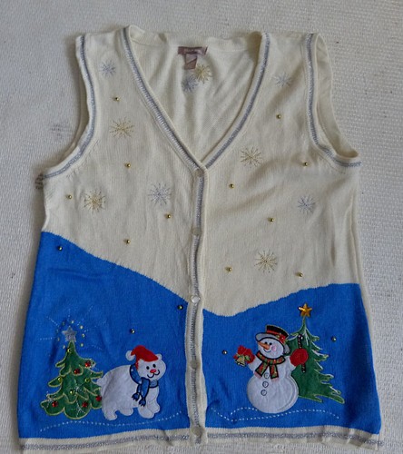 White stag pull - pull, cardigan