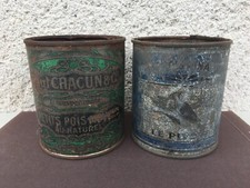 2 ancienne boîtes de