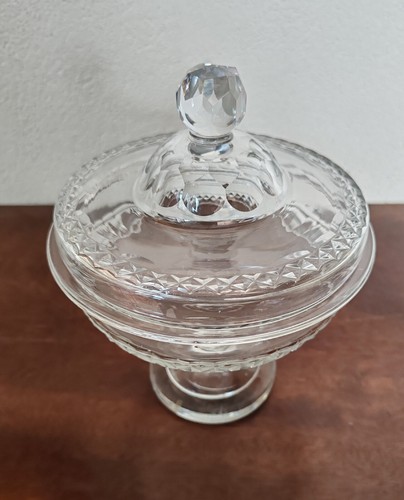 Drageoir cristal 19ème - drageoir,