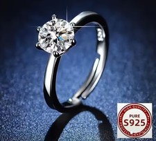 Bague Pierre Moissanite 2