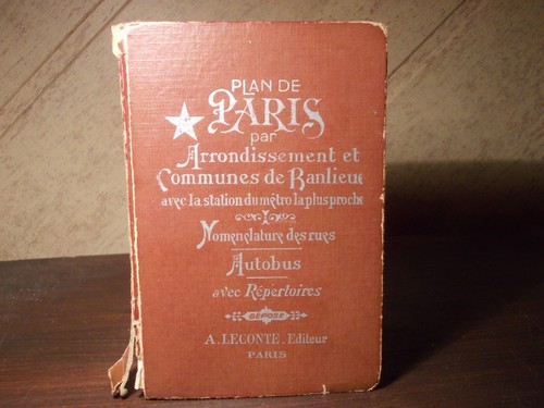 Ancien plan paris par - ancien"plan, de