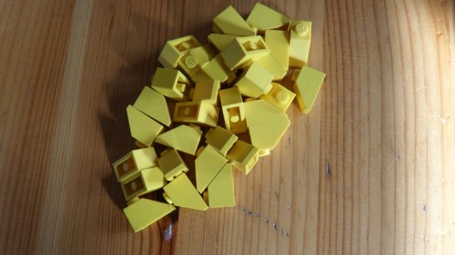 Lego jaune slope 3040 - jaune,