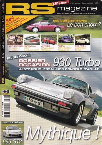 Magazine 930 turbo - n°63,