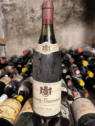 Vin rouge auxey duresses 1992 - vin,