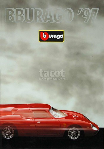 Catalogue burago 1997 - catalogue,