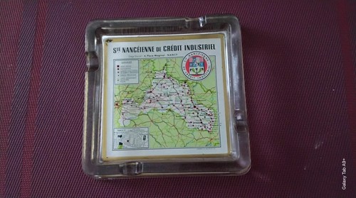 Cendrier verre vintage - cendrier,
