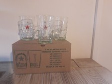 PROMO  6 NOUVEAUX VERRES A BIERE HEINEKEN SILVER 25 CL NEUFS  + 12 SOUS BOCK