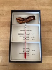 Thermomètre À Vin Vintage Dans Son Emballage 