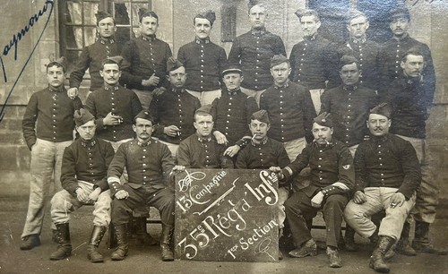 Photo poilu pioupiou ri - pioupiou,