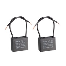 Condensateur course 250V AC 2.5uF Métallisé Polypropylene Film Condensateur 2Pcs