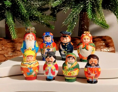 Fèves poupées matriochkas - fèves,