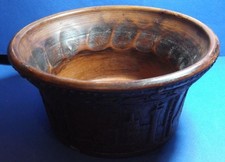 Bol à rhodos vintage en terre cuite art grec poinçon fait main fabriqué en...