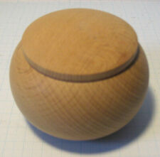 Boîte ronde en bois à