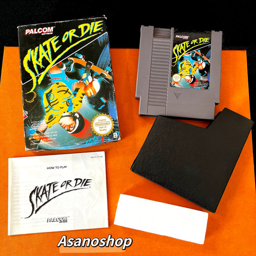 Skate die nintendo nes - or,