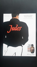 publicité papier parfum  jules dior 1980 gruau