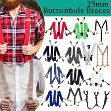 Bretelles Unisex À Boutons