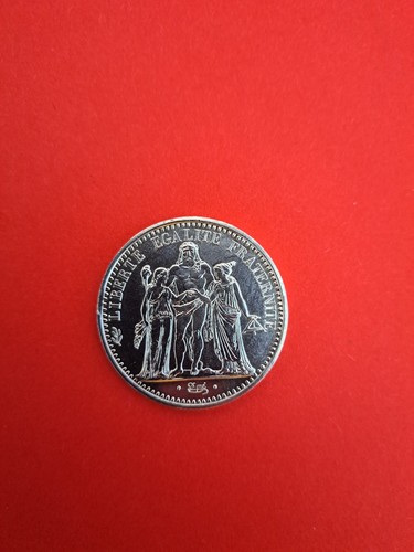 Piece francs argent - en,