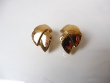 Belles Boucles D'Oreilles / Clips Vergoldés Pierre Lang !