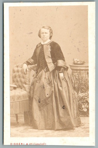 Cdv 1870 rosa - cdv, peintre