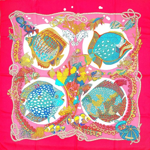 Foulard soie hermes carre - en,