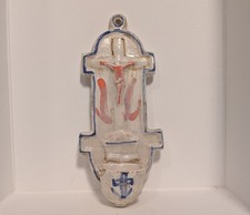 Bénitier mural ancien en