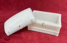 OPALESCENT MILK PRESSED GLASS