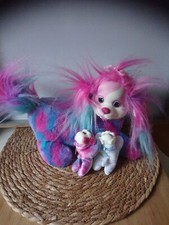 Peluche chien rainbow - , chiots