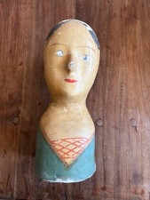 Superbe rare marotte en papier