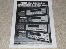 Pioneer Récepteur Ad, 1969, 1 Pg , SX-1500t, SX-1000td, SX-700t, SX-300t, Specs