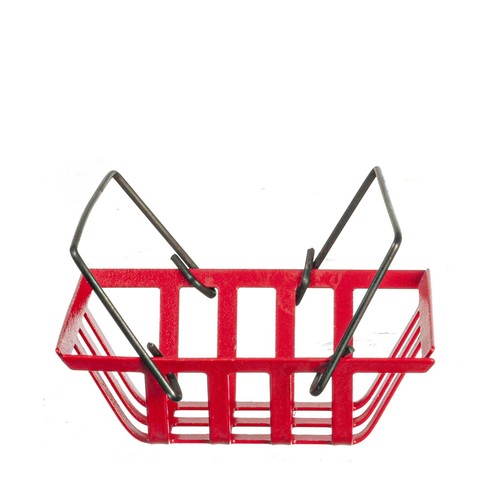 Poupées maison rouge shopping - poupées,
