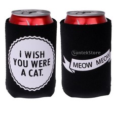 2pcs Stubby Beer Tin Can