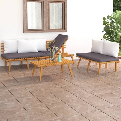 Bois acacia solide - d'acacia, salon