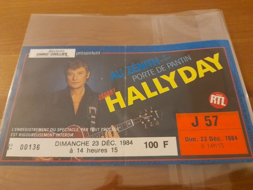 Billet place ticket concert - billet,