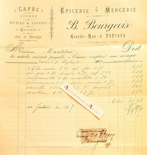 Trevoux epicerie mercerie - ●,