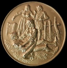 Medaille Vermeille ( Or Et