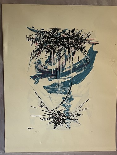 Abstraction gestuelle jaroslav - gestuelle,