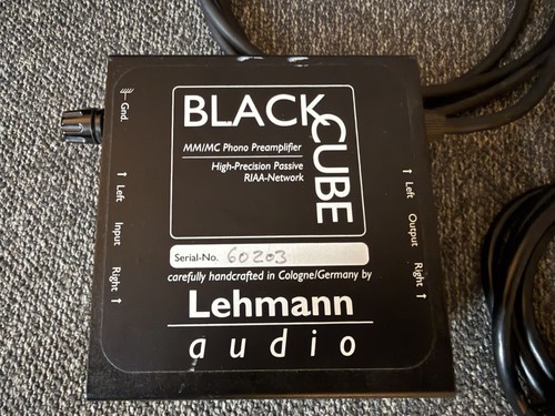 Lehmann black cube phono - lehmann,