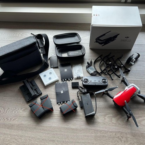 Drone dji mavic - air, rouge