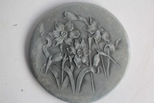 Miroir de poche publicitaire Fleurs Art Nouveau (72247)