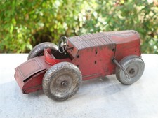 JOUET ANCIEN Transport rapide routier Tracteur voiture mécanique tôleTIN25JOU001
