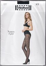 Collant WOLFORD NANCY Black ou Toasted Almond. Tailles XS - S - M - L. Tights.