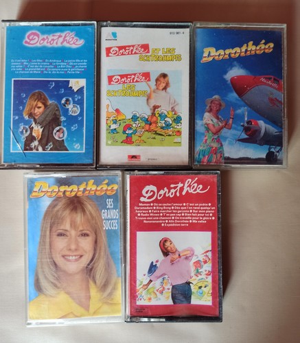 Dorothée lot 9 cassette - dorothÉe,