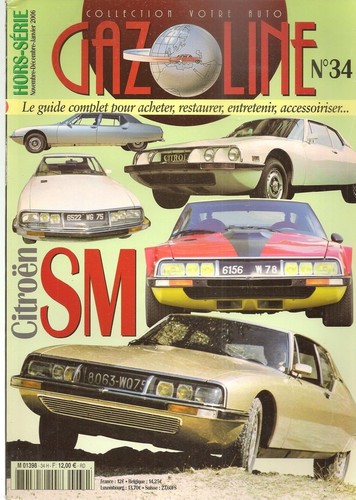 Gazoline citroen sm - hs,